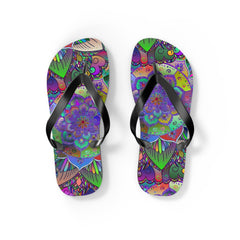 Bohemian Mandala Flip Flops - Colorful & Unique Shoes - Blululi