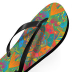 Bohemian Mandala Flip Flops - Colorful & Vibrant Shoes - Blululi