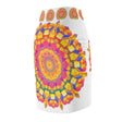 Bohemian Mandala Pencil Skirt - Light Purple & Azure All Over Prints - Blululi