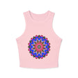Bohemian Mandala Racerback Tank Top Tank Top - Blululi