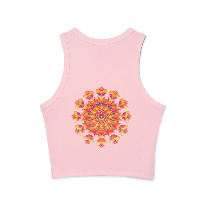 Bohemian Mandala Racerback Tank Top Tank Top - Blululi