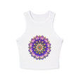 Bohemian Mandala Racerback Tank Top Tank Top - Blululi