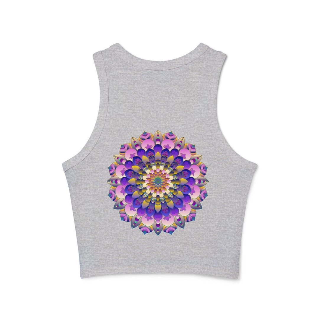 Bohemian Mandala Racerback Tank Top Tank Top - Blululi