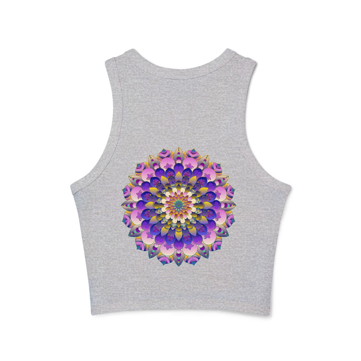 Bohemian Mandala Racerback Tank Top Tank Top - Blululi