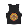 Bohemian Mandala Racerback Tank Top Tank Top - Blululi