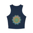 Bohemian Mandala Racerback Tank Top Tank Top - Blululi