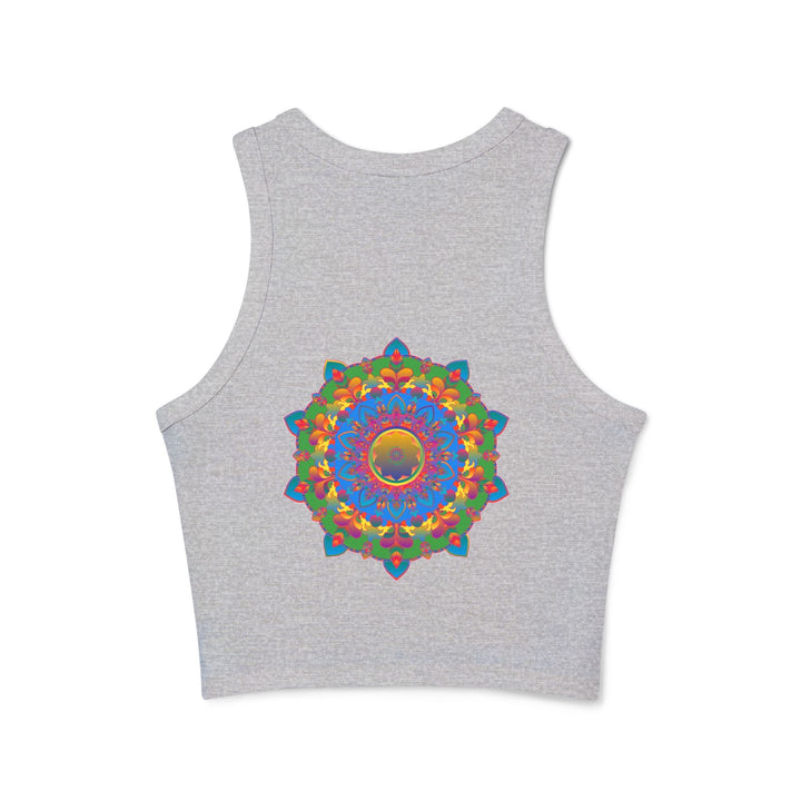 Bohemian Mandala Racerback Tank Top Tank Top - Blululi