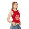 Bohemian Mandala Racerback Tank Top Tank Top - Blululi