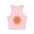 Bohemian Mandala Racerback Tank Top Tank Top - Blululi