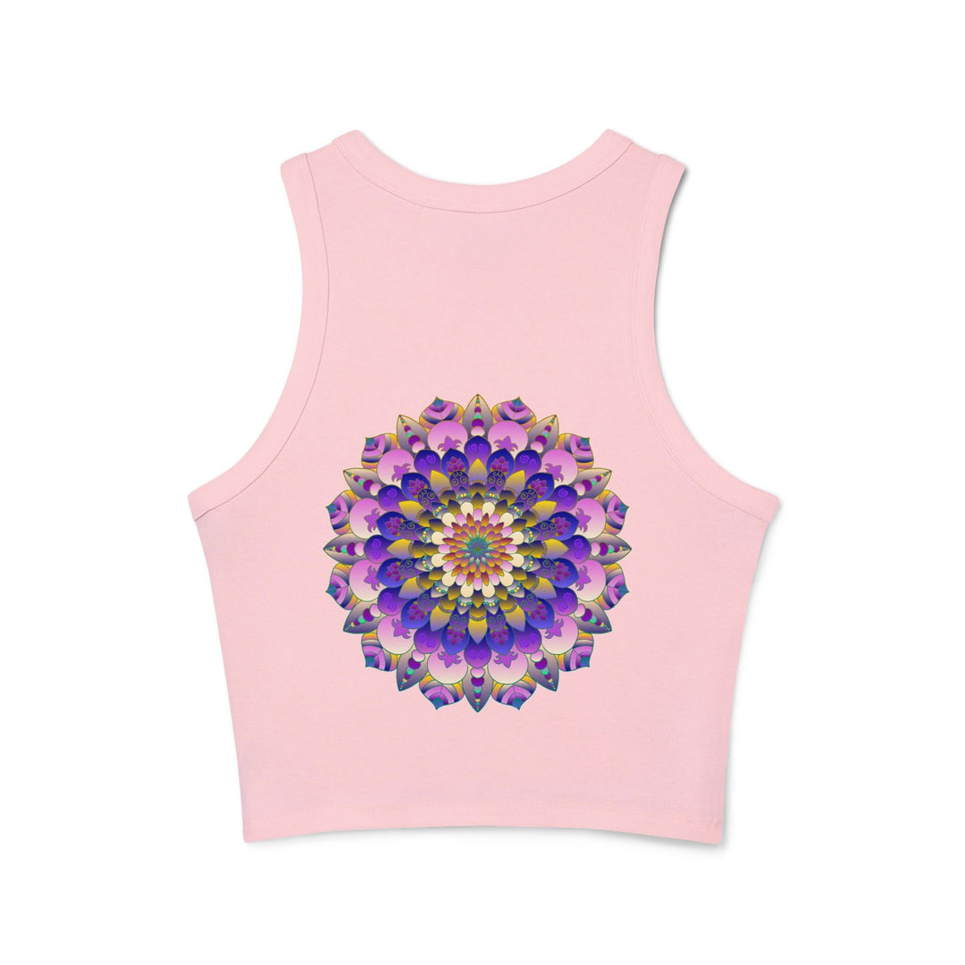 Bohemian Mandala Racerback Tank Top Tank Top - Blululi