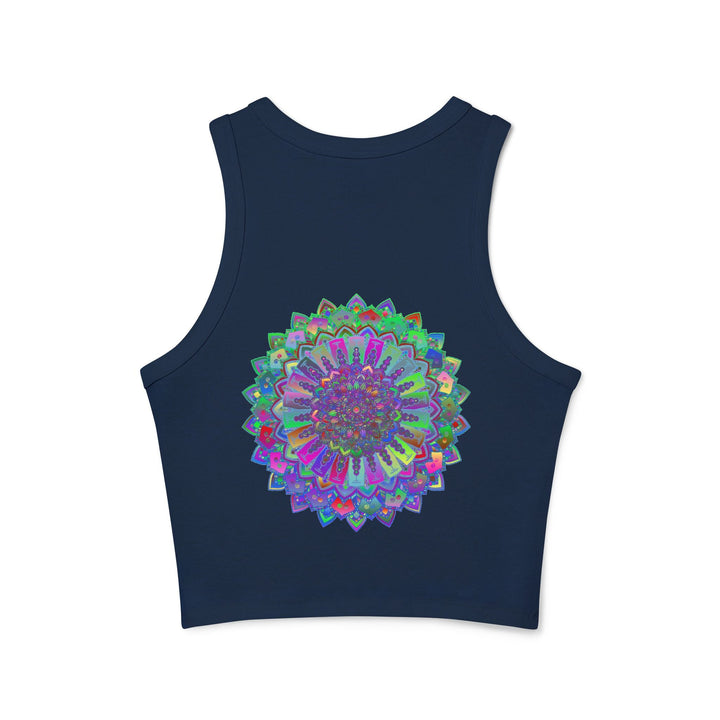 Bohemian Mandala Racerback Tank Top Tank Top - Blululi