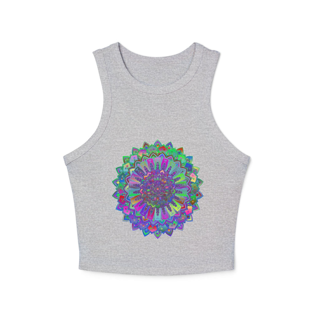 Bohemian Mandala Racerback Tank Top Tank Top - Blululi