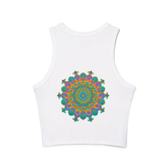 Bohemian Mandala Racerback Tank Top Tank Top - Blululi