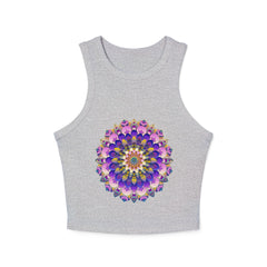 Bohemian Mandala Racerback Tank Top Tank Top - Blululi