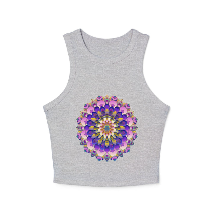 Bohemian Mandala Racerback Tank Top Tank Top - Blululi