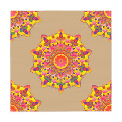 Bohemian Mandala Tablecloth, Sand & Floral Home Decor - Blululi