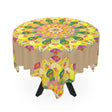 Bohemian Mandala Tablecloth - Sand Home Decor - Blululi