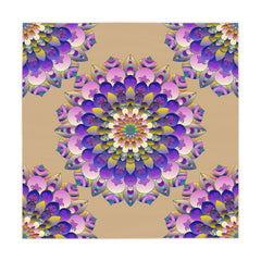 Bohemian Mandala Tablecloth - Vibrant Sand Design Home Decor - Blululi