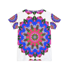 Bohemian Rainbow Mandala Women's T-Shirt All Over Prints - Blululi