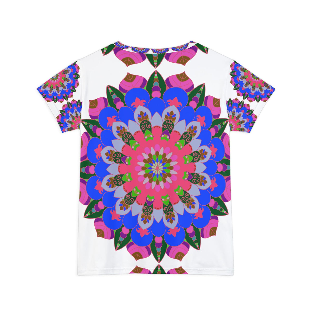 Bohemian Rainbow Mandala Women's T-Shirt All Over Prints - Blululi