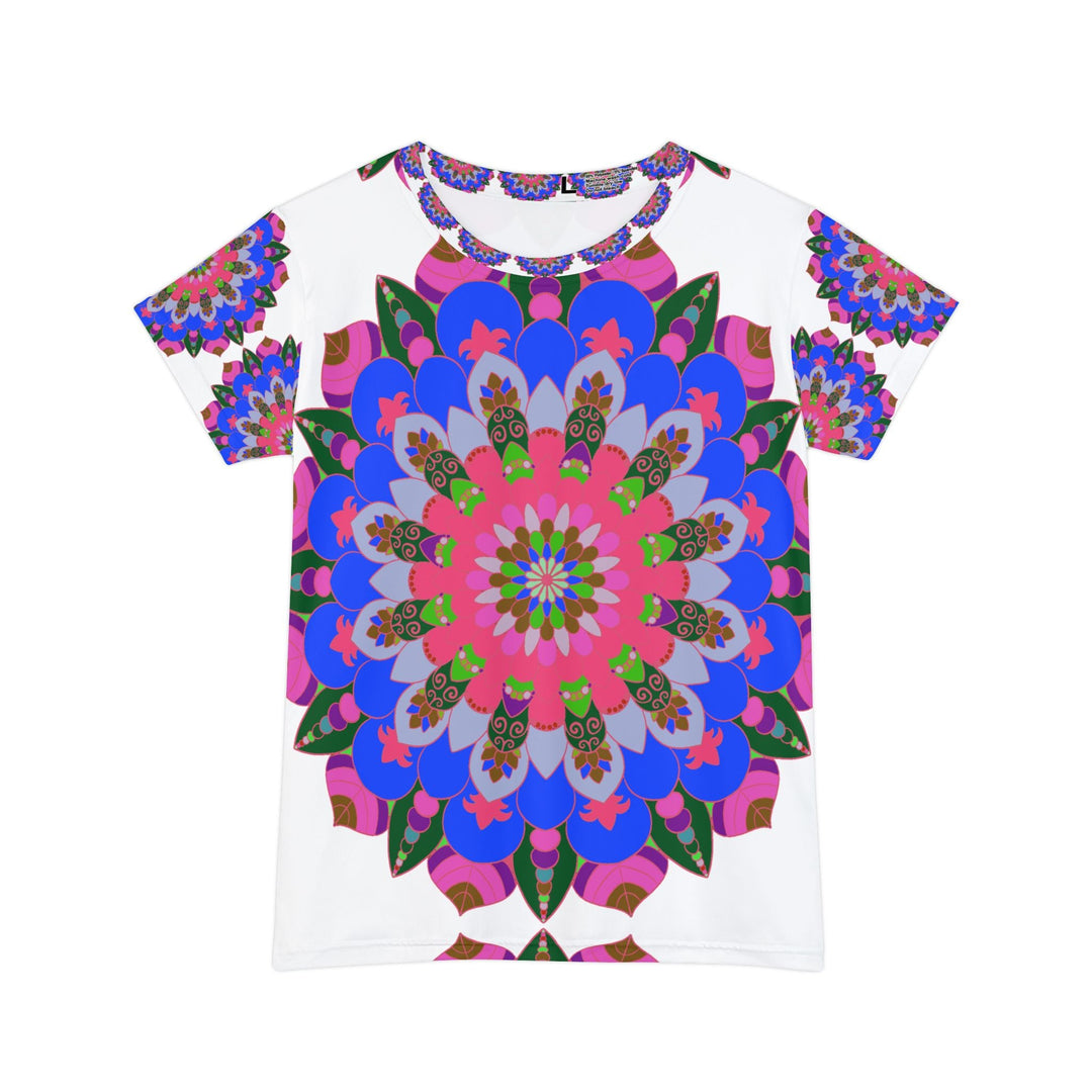 Bohemian Rainbow Mandala Women's T-Shirt All Over Prints - Blululi