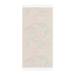 Boho Beach Cloth decorated with Mandala Art - Original Fine Art Hand - Drawn - Dune - Blululi