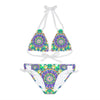 Boho Mandala Bikini Set - Hand Drawn Art All Over Prints - Blululi