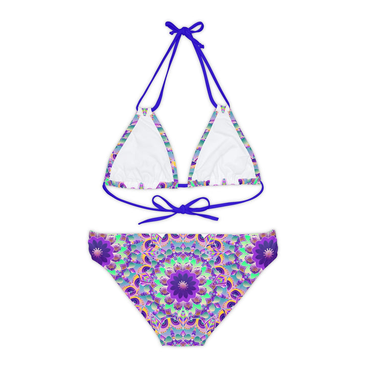 Boho Mandala Bikini Set - Hand Drawn Art All Over Prints - Blululi