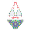 Boho Mandala Bikini Set - Hand Drawn Art All Over Prints - Blululi