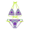 Boho Mandala Bikini Set - Hand Drawn Art All Over Prints - Blululi