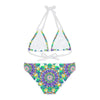 Boho Mandala Bikini Set - Hand Drawn Art All Over Prints - Blululi