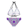 Boho Mandala Bikini Set - Hand Drawn Art All Over Prints - Blululi