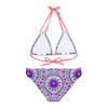 Boho Mandala Bikini Set - Hand Drawn Art All Over Prints - Blululi