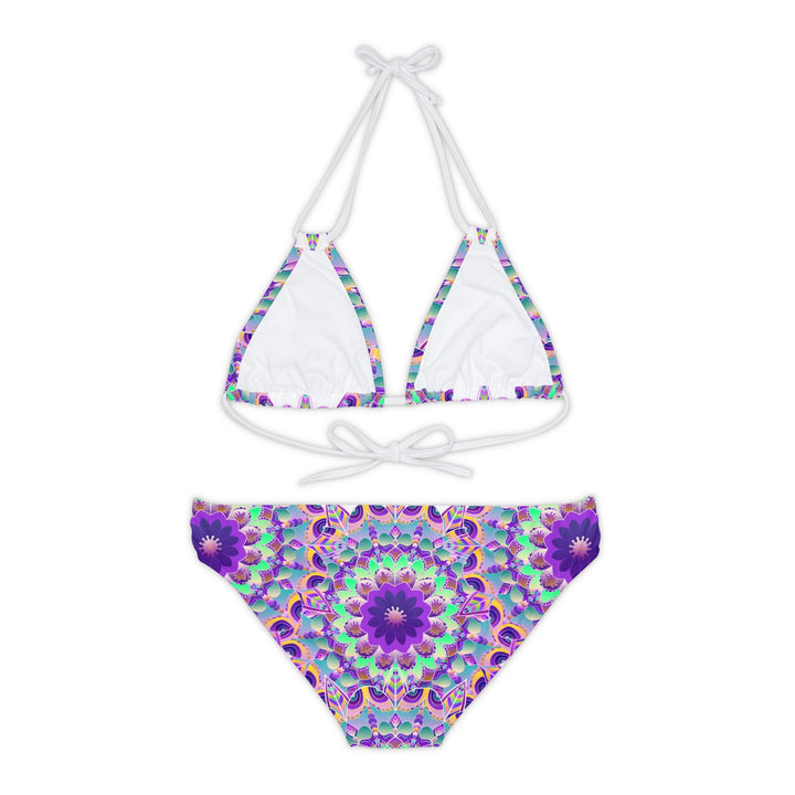 Boho Mandala Bikini Set - Hand Drawn Art All Over Prints - Blululi