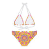 Boho Mandala Bikini Set - Vibrant Floral Print All Over Prints - Blululi