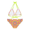 Boho Mandala Bikini Set - Vibrant Floral Print All Over Prints - Blululi