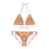 Boho Mandala Bikini Set - Vibrant Floral Print All Over Prints - Blululi