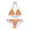 Boho Mandala Bikini Set - Vibrant Floral Print All Over Prints - Blululi