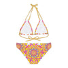 Boho Mandala Bikini Set - Vibrant Floral Print All Over Prints - Blululi