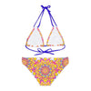 Boho Mandala Bikini Set - Vibrant Floral Print All Over Prints - Blululi