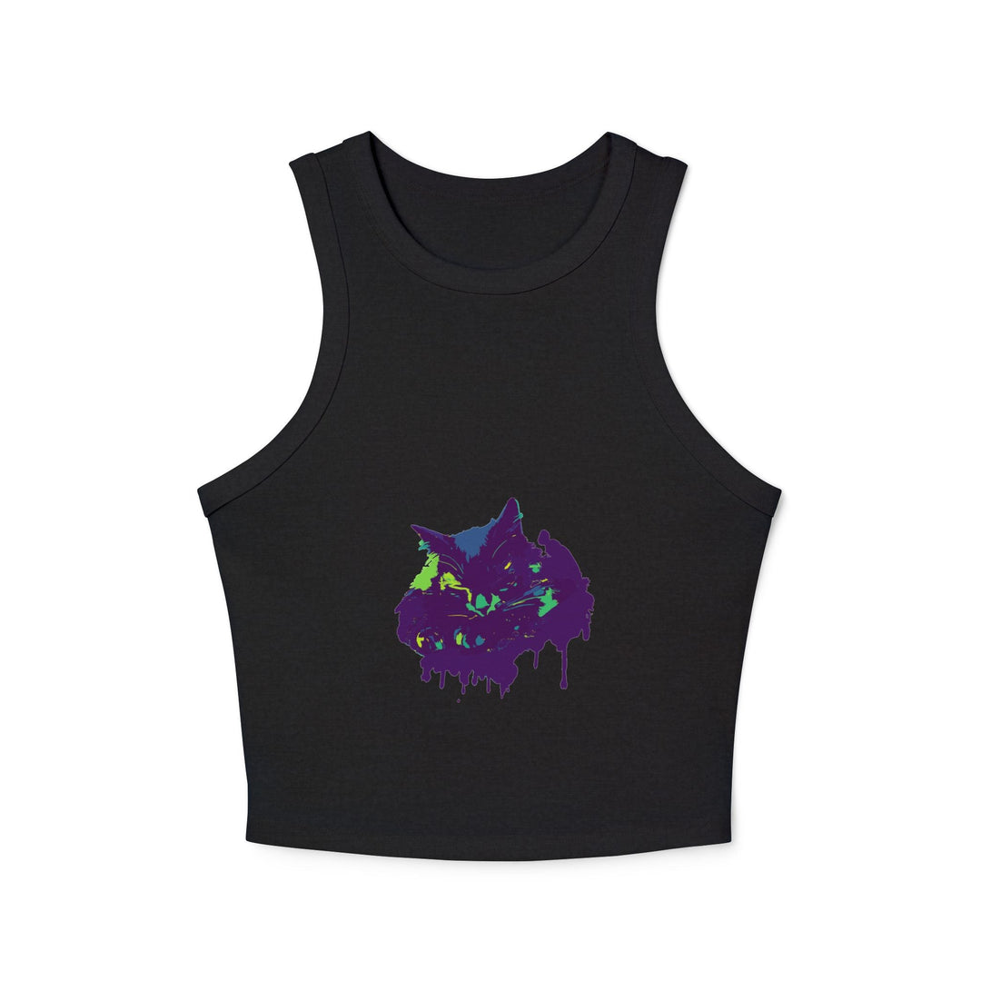 Cat Watercolor Racerback Tank Top Tank Top - Blululi