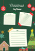 Christmas Essentials Organization Canva Bundle - printable PDF file with meal planner,festive planners,wish list,gift list,christmas planner digital download - Blululi