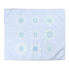 Christmas Microfiber Duvet Cover Mandala Art Drawn by Hand - Mandala on Icy Blue background - Blululi