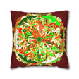 Christmas pillowcase for bed - Spun Polyester Square Pillowcase Mandala Art - Original Fine Art - Hand - drawn - Blululi