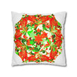 Christmas pillowcase for bed - Spun Polyester Square Pillowcase Mandala Art - Original Fine Art - Hand - drawn - Blululi