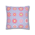 Christmas pillowcase for bed - Spun Polyester Square Pillowcase Mandala Art - Original Fine Art - Hand - drawn, Medium Lavender - Blululi