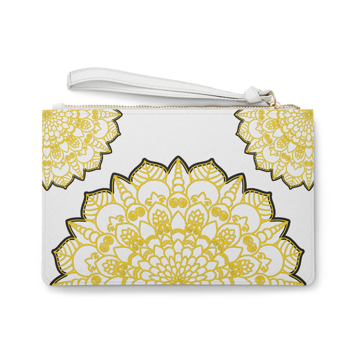 Clutch Bag Mandala Art Design Hand Drawn Bags - Blululi