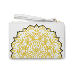 Clutch Bag Mandala Design Hand Drawn Bags - Blululi