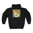 Colorful Cat Savana Hoodie - Whimsical Design Hoodie - Blululi