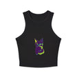 Colorful Cat Watercolor Racerback Tank Top Tank Top - Blululi